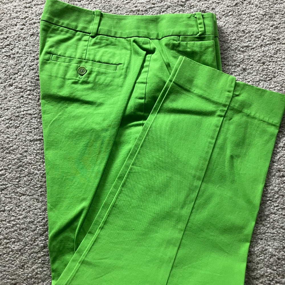 Talbots cotton signature ankle pant